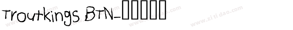 Troutkings BTN字体转换